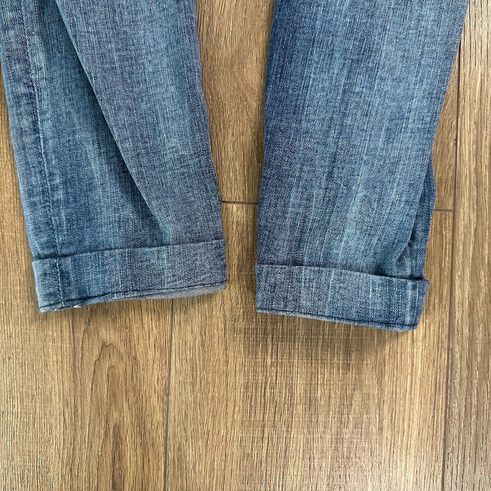 Miss Me‎ Jeans Sz 26 Signature Cuffed Skinny Flower Embroidered - Picture 5 of 5